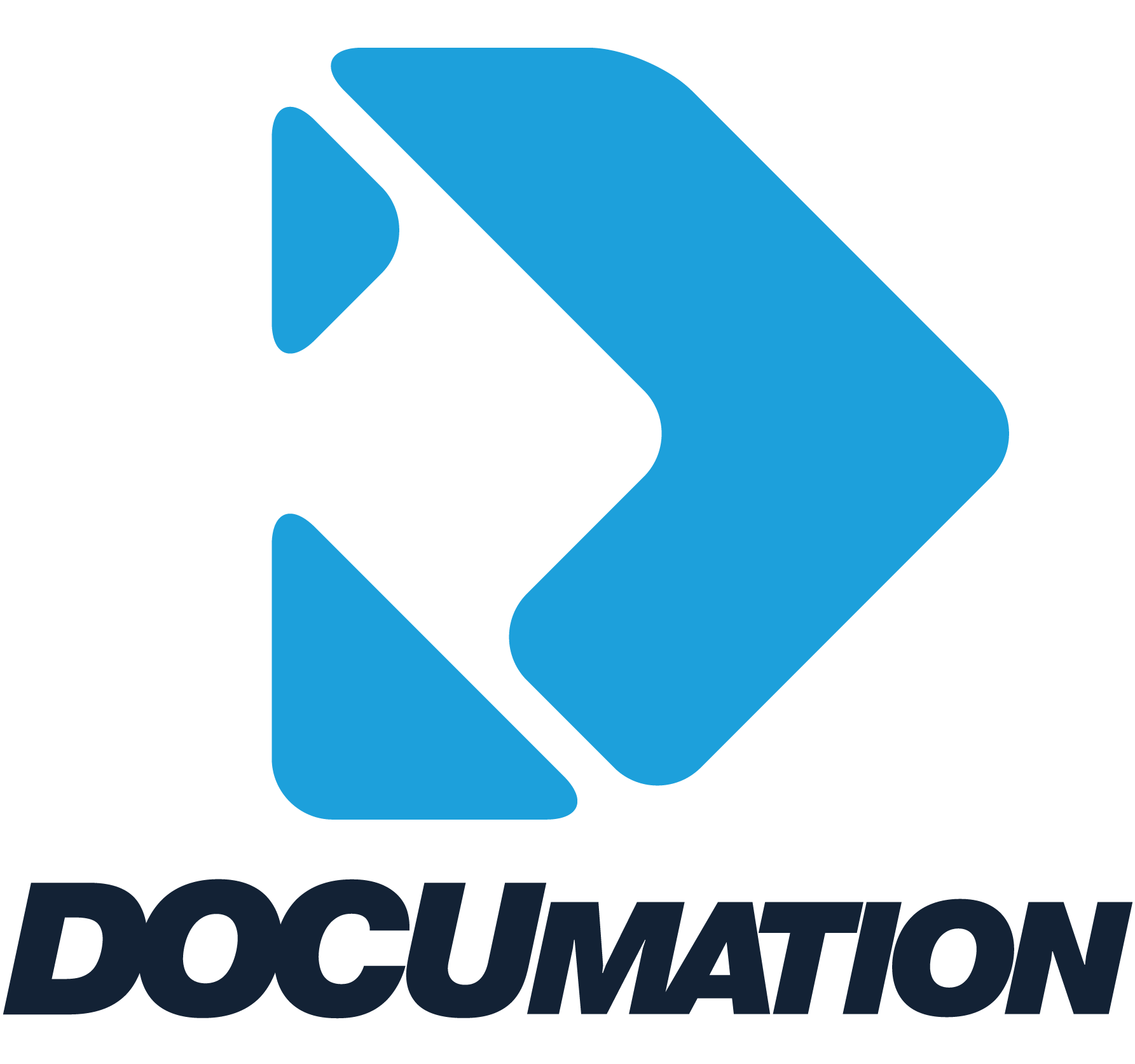 Navy Stacked Logo